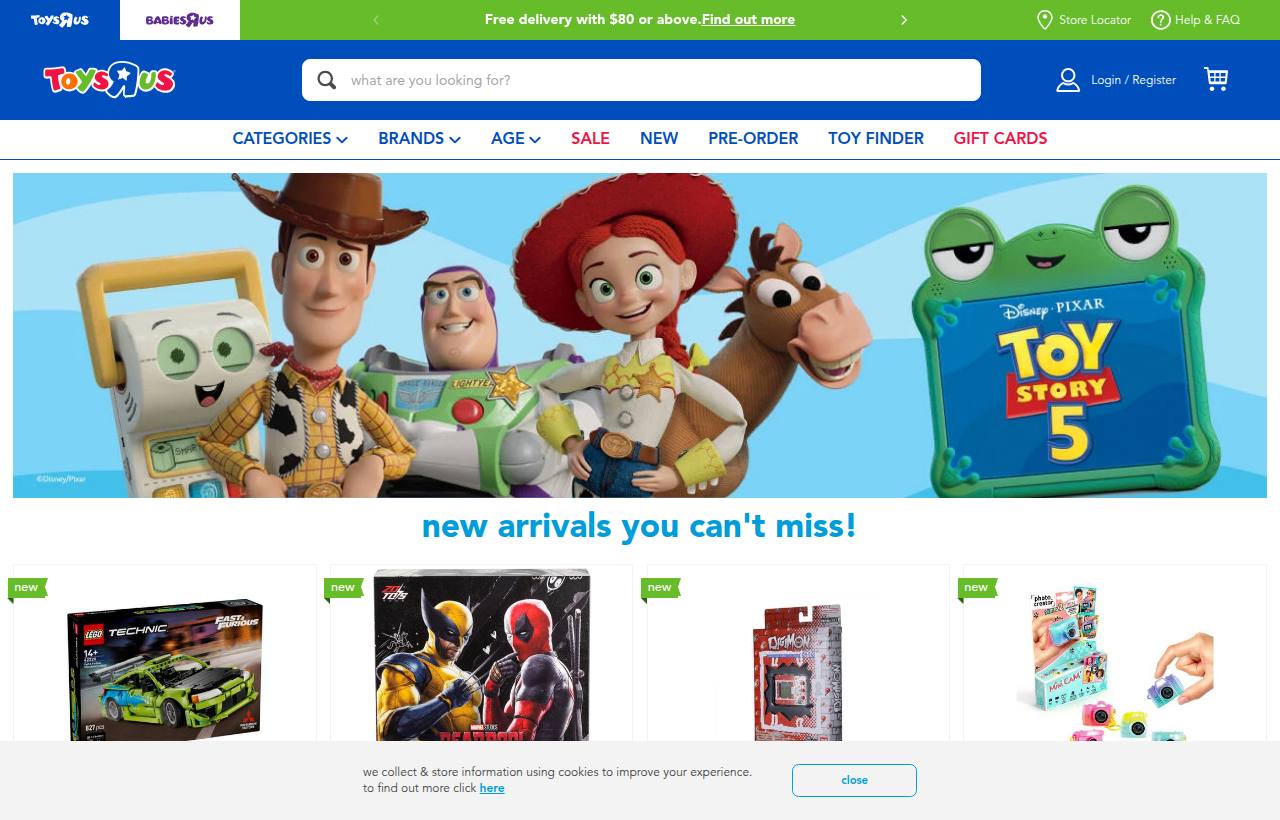 Toysrus Sg Cps website preview