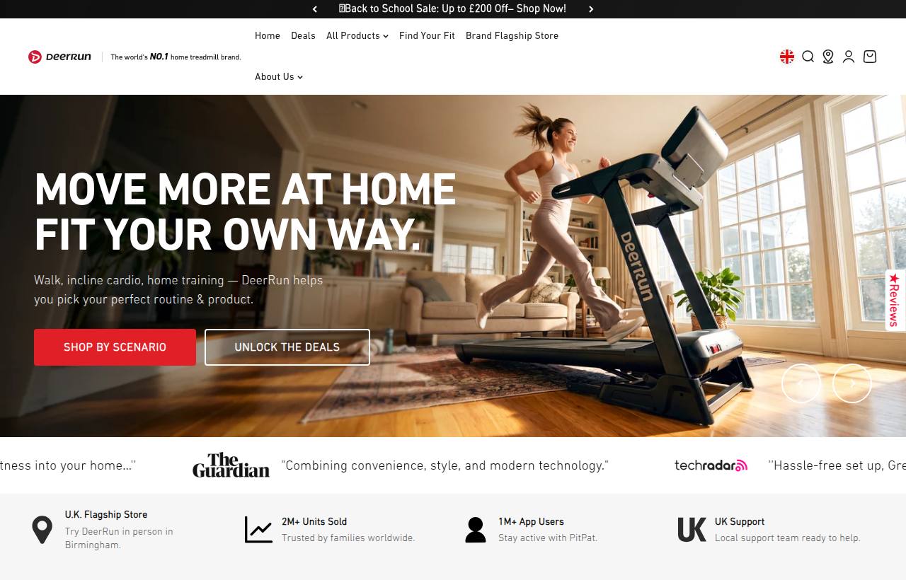 Deerrun Uk Cps website preview
